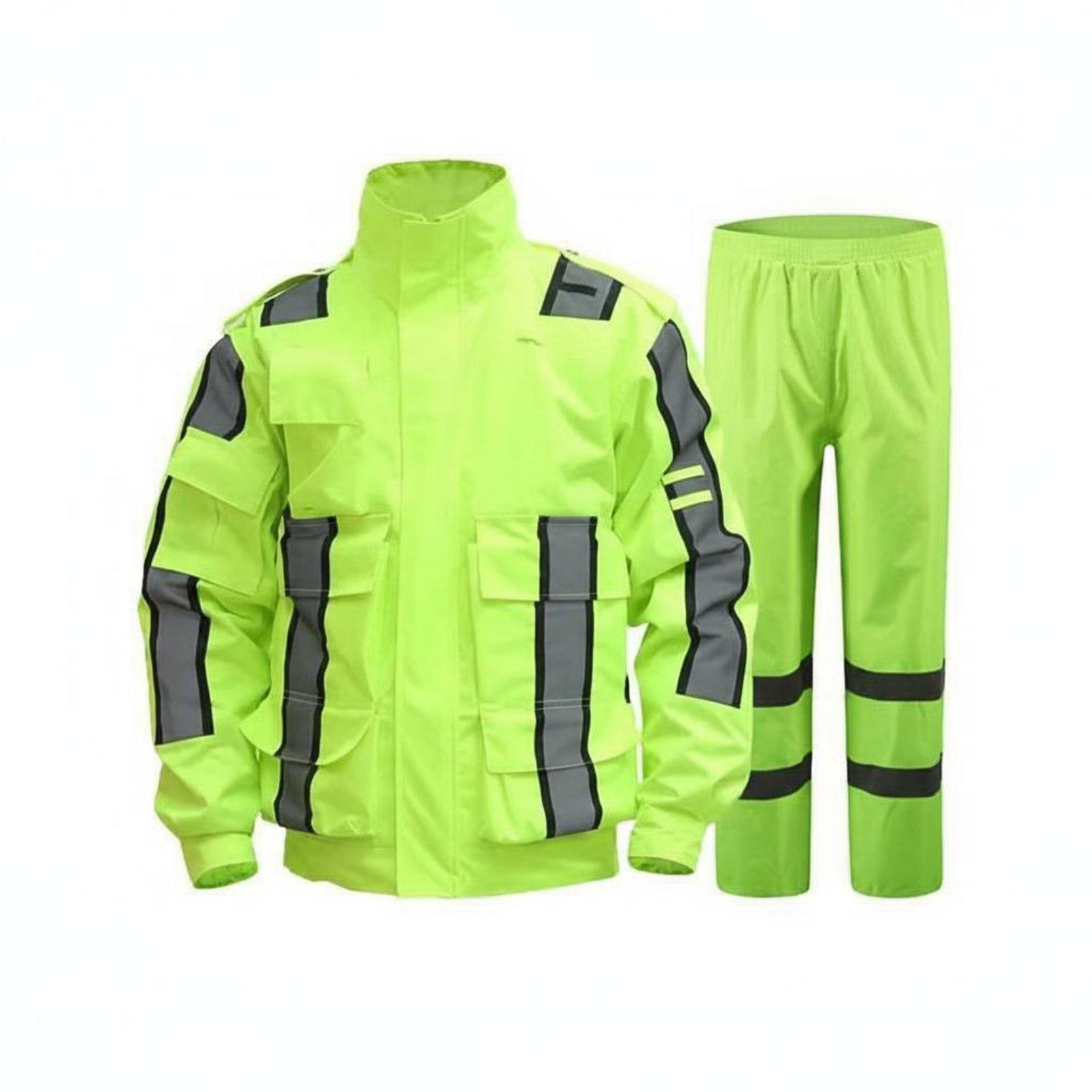 Motorcycle Gear For Men - Высокоэффективный светоотражающий дождевой костюм: водонепроницаемая мотоциклетная