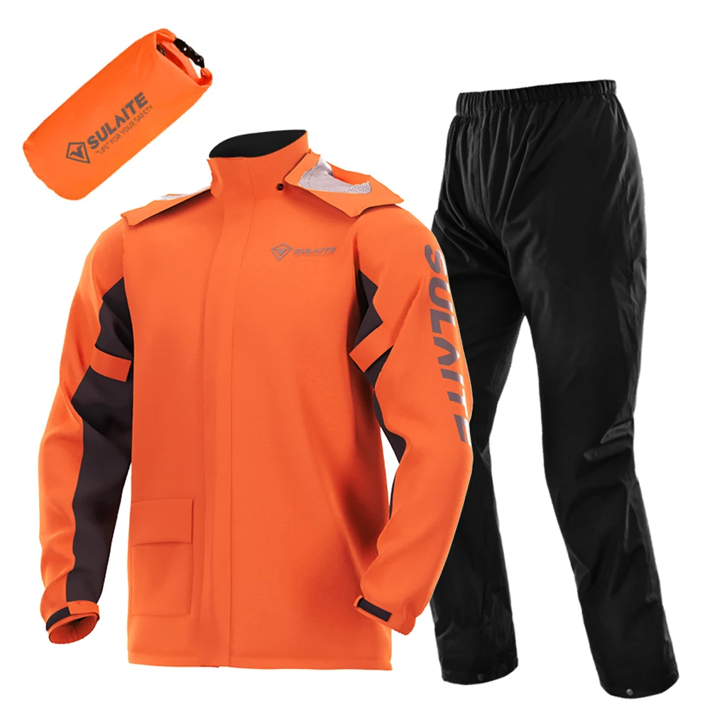 Motorcycle Gear For Men - Мотоциклетный дождевой костюм: легкий водонепроницаемый дышащий