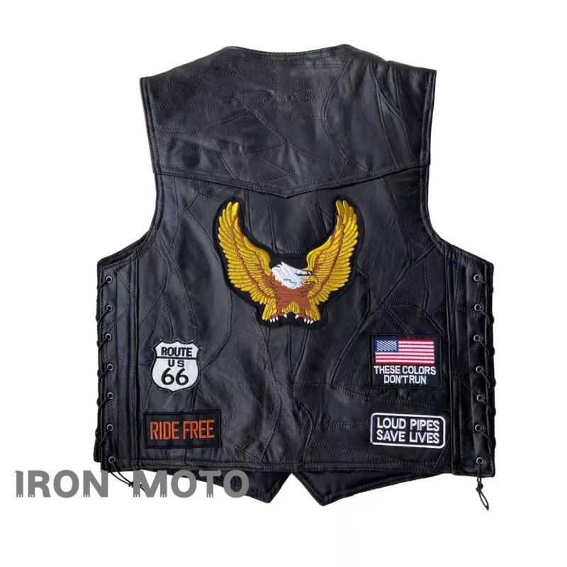 НОВЫЙ Мотоциклетный жилет для  – обзор и цена Riding Jacket Leather