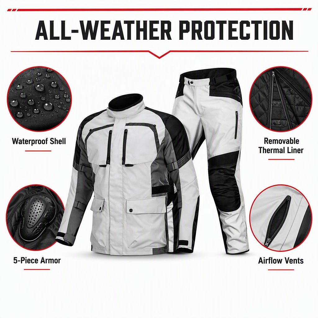 Водонепроницаемая мотокуртка д – обзор и цена Riding Jacket Leather