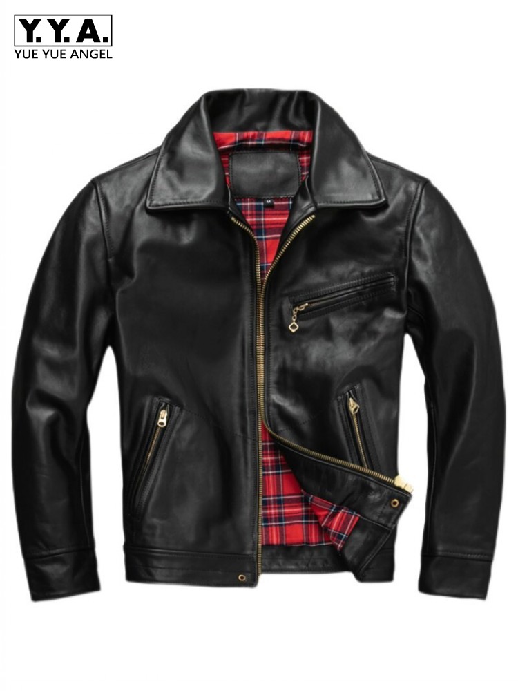Мужская куртка из 100% натурал – обзор и цена Riding Jacket Leather