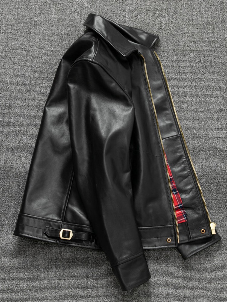 Мужская куртка из 100% натурал – обзор и цена Riding Jacket Leather