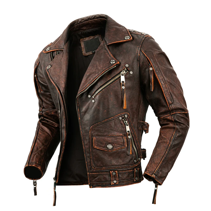 Мужская мотоциклетная куртка и – обзор и цена Riding Jacket Leather