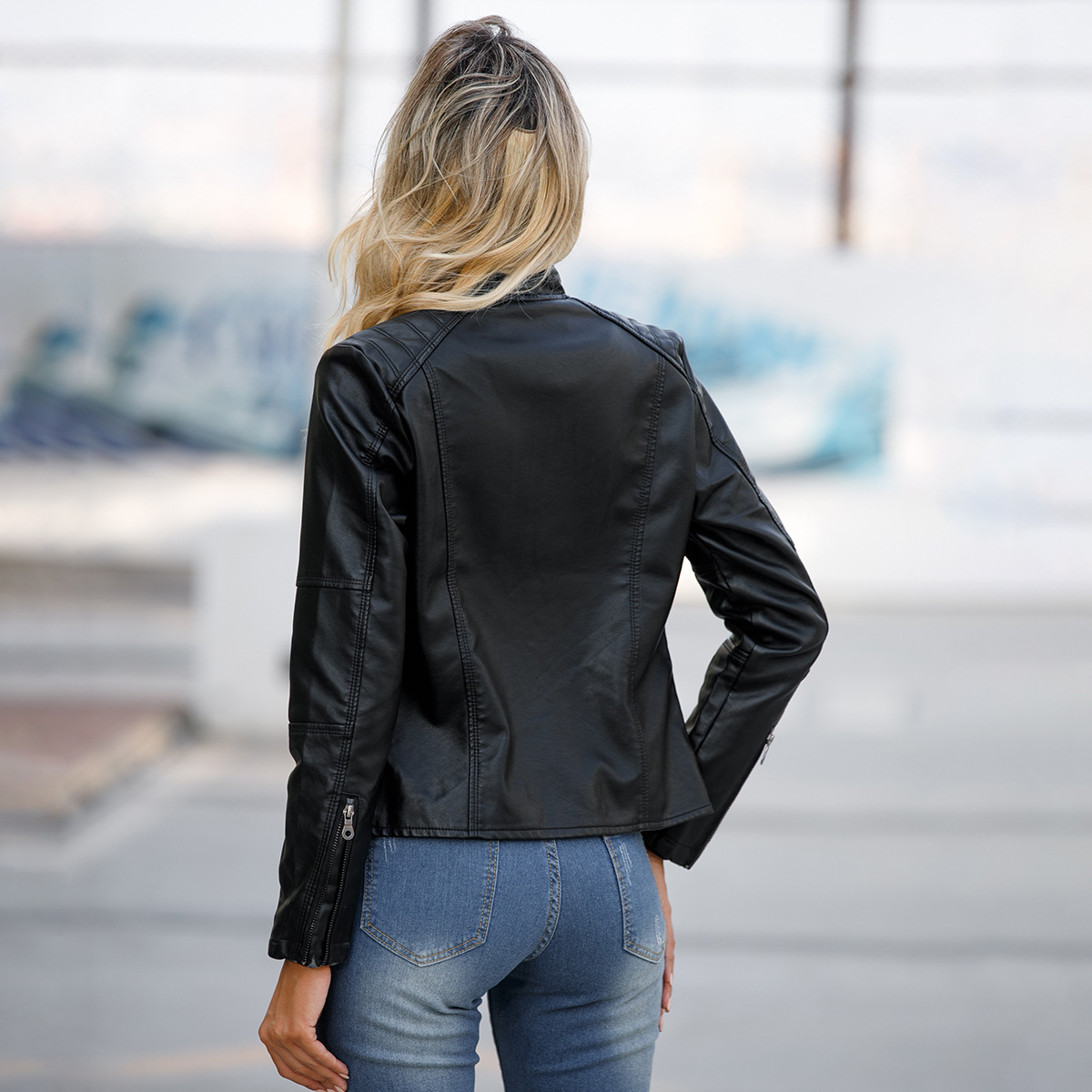 Женская кожаная куртка, притал – обзор и цена Riding Jacket Leather